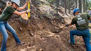 Trail work to protect rare trout is underway near Colorado Springs