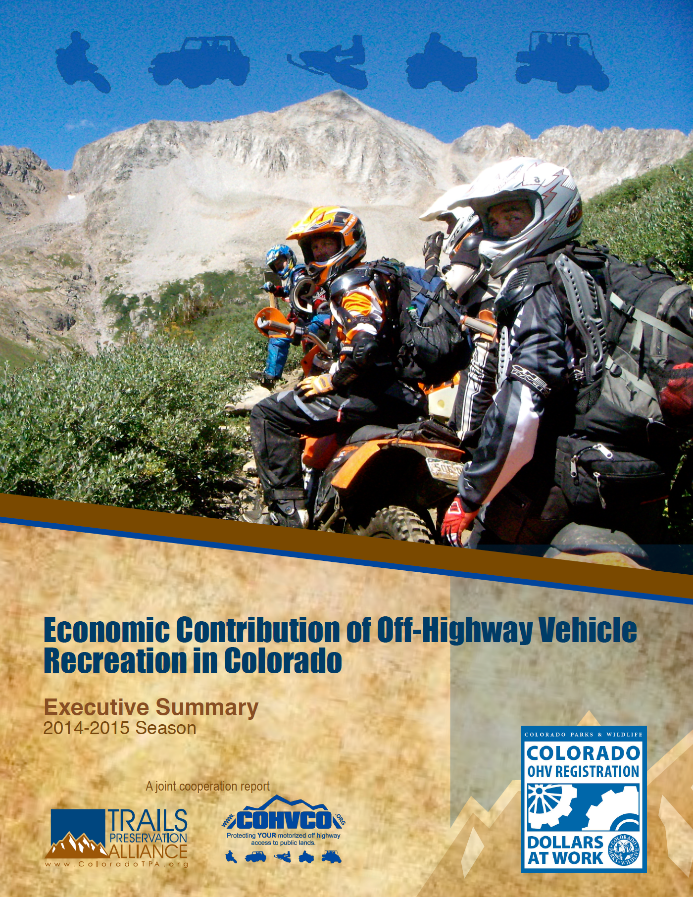 2014-2015 Economic Contribution of Off-Highway Vehicle Recreation in Colorado