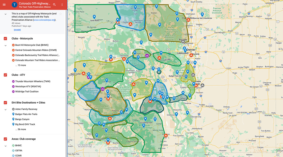 New Resource: Interactive Club Map