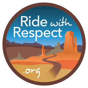 Ride with Respect logo - ridewithrespect.org