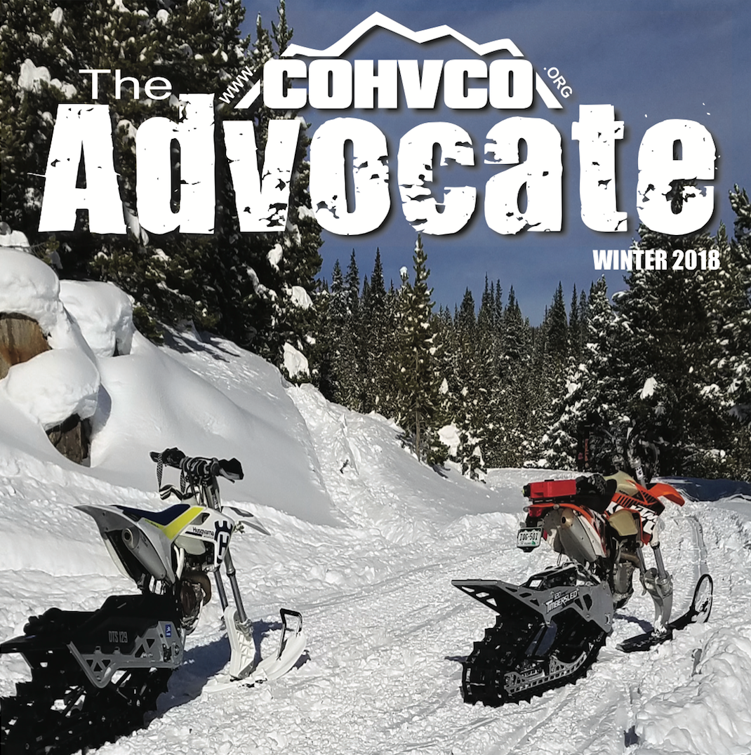 COHVCO Advocate Newsletter - 2018 Winter