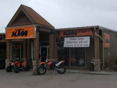 Hidden Gems sign at KTM of Aspen