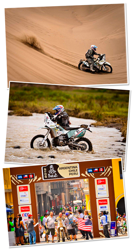 Ned Suesse Finishes Dakar